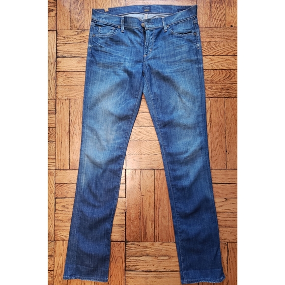 Citizens of Humanity Stone wash Blue jeans - Picture 5 of 11